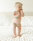 Grapefruit Double Zipper Bamboo Sleeper