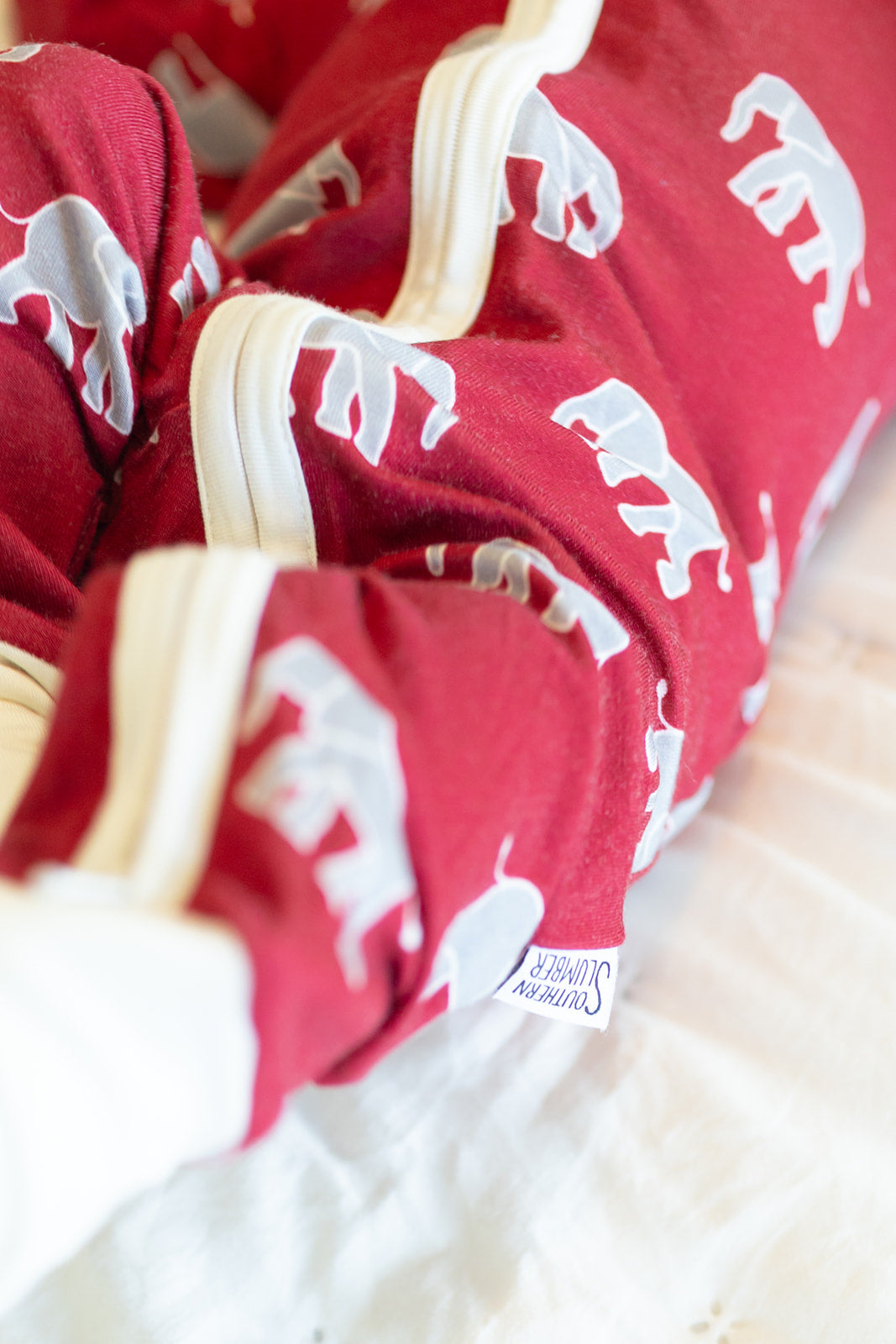 Elephant Double Zipper Bamboo Sleeper