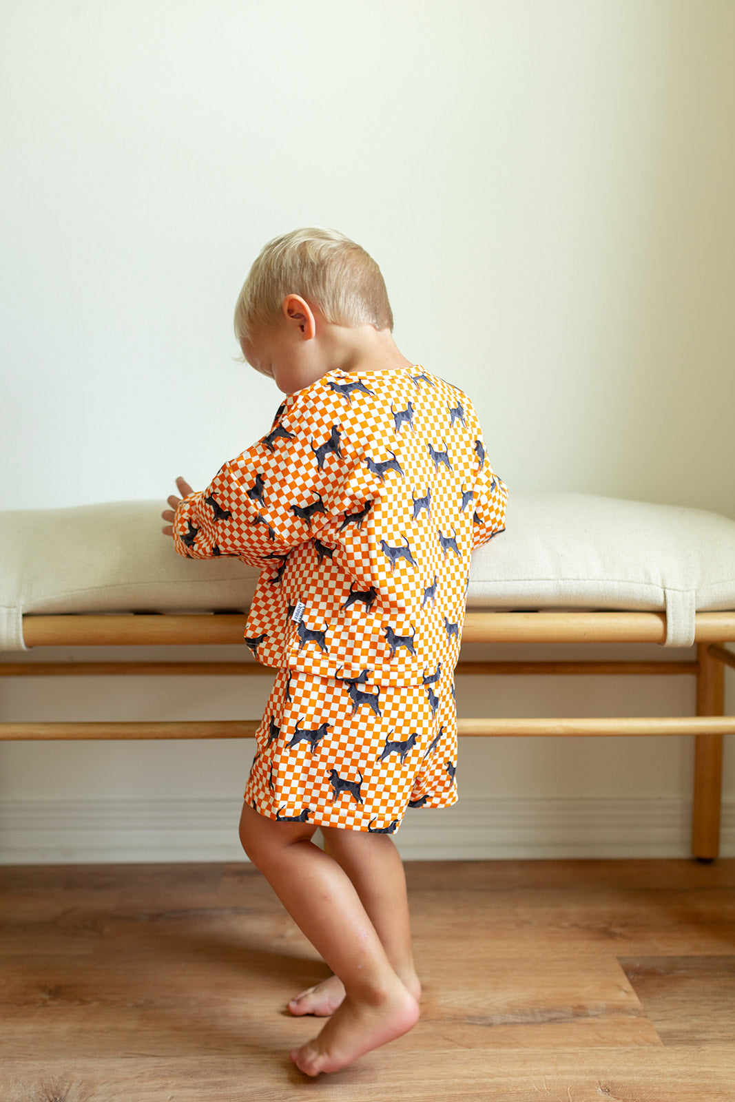 Coonhound Bamboo Sweatshirt Set - Top &amp; Bottom