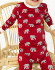 Elephant 2 Piece Bamboo Pajama Set
