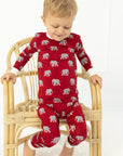 Elephant 2 Piece Bamboo Pajama Set