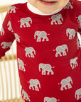 Elephant 2 Piece Bamboo Pajama Set