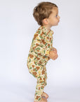 Camo Double Zipper Bamboo Sleeper