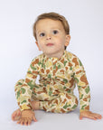 Camo Double Zipper Bamboo Sleeper