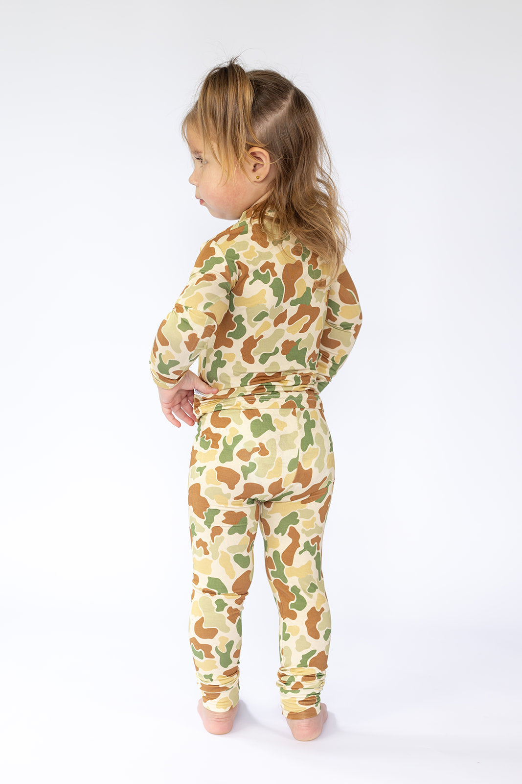 Camo 2 Piece Bamboo Pajama Set