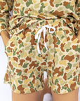 Camo Bamboo Womens Sweatshirt Set - Top & Bottom