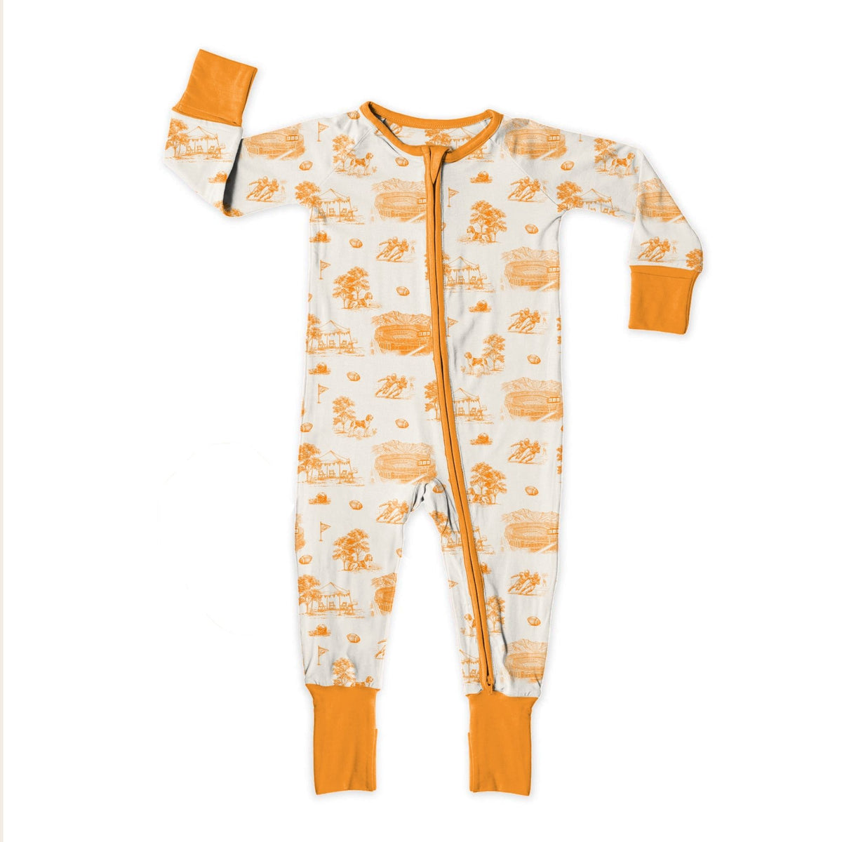 Tennessee Toile Double Zipper Bamboo Sleeper