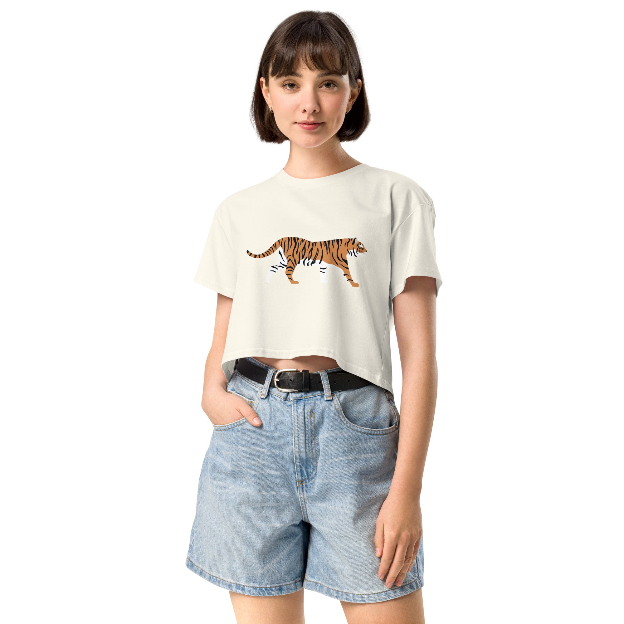 Tiger - The Cropped Mascot Tee