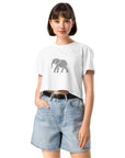 Elephant - The Cropped Mascot Tee