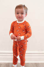 Load image into Gallery viewer, Longhorn 2 Piece Bamboo Pajama Set
