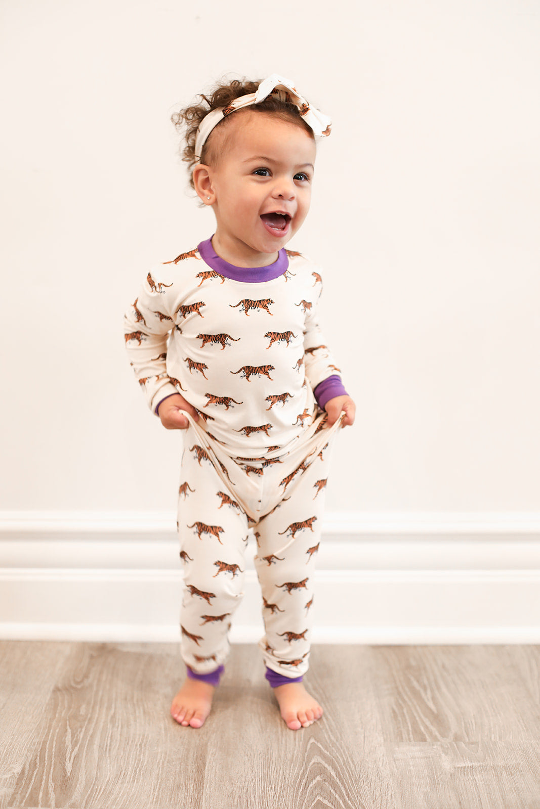 Bamboo Toddler Pajama Set | Toddler Bamboo Pajamas Size 2T+ | Dreamland Baby Pink Rainbow / 6 | Dreamland Baby