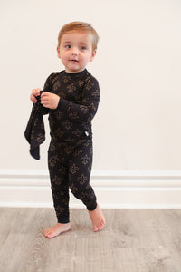 Fleur de lis 2 Piece Bamboo Pajama Set