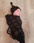 Fleur de lis Bamboo Knotted Hat