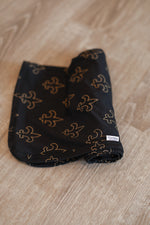 Load image into Gallery viewer, Fleur de lis Bamboo Swaddle Blanket
