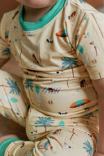 Load image into Gallery viewer, Beach Dog 2 Piece Bamboo Pajama Set
