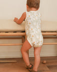 Magnolia Bamboo Henley Onesie with Snaps