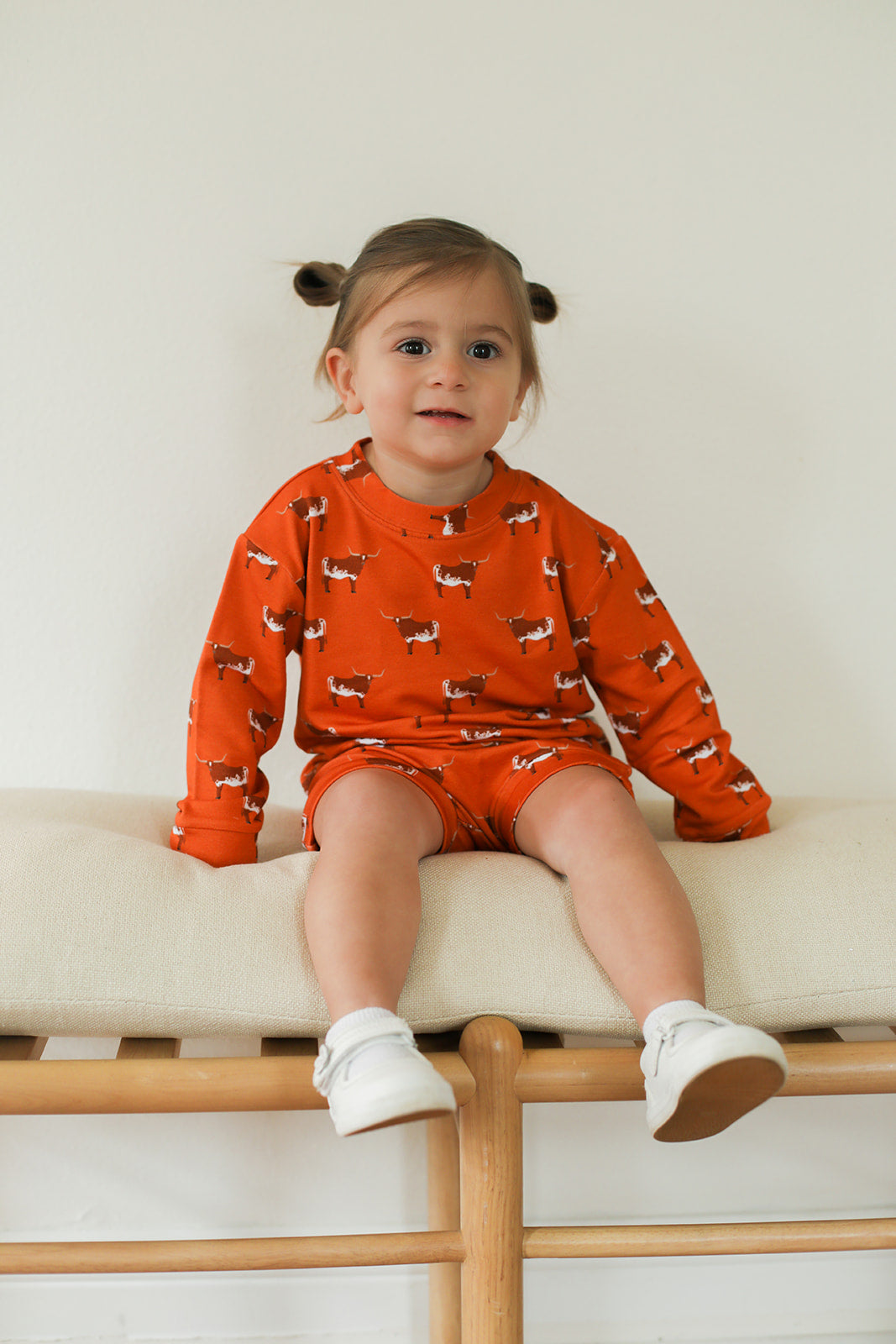 Longhorn Bamboo Sweatshirt Set - Top &amp; Bottom
