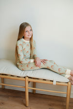 Load image into Gallery viewer, Fawn Field 2 Piece Bamboo Pajama Set
