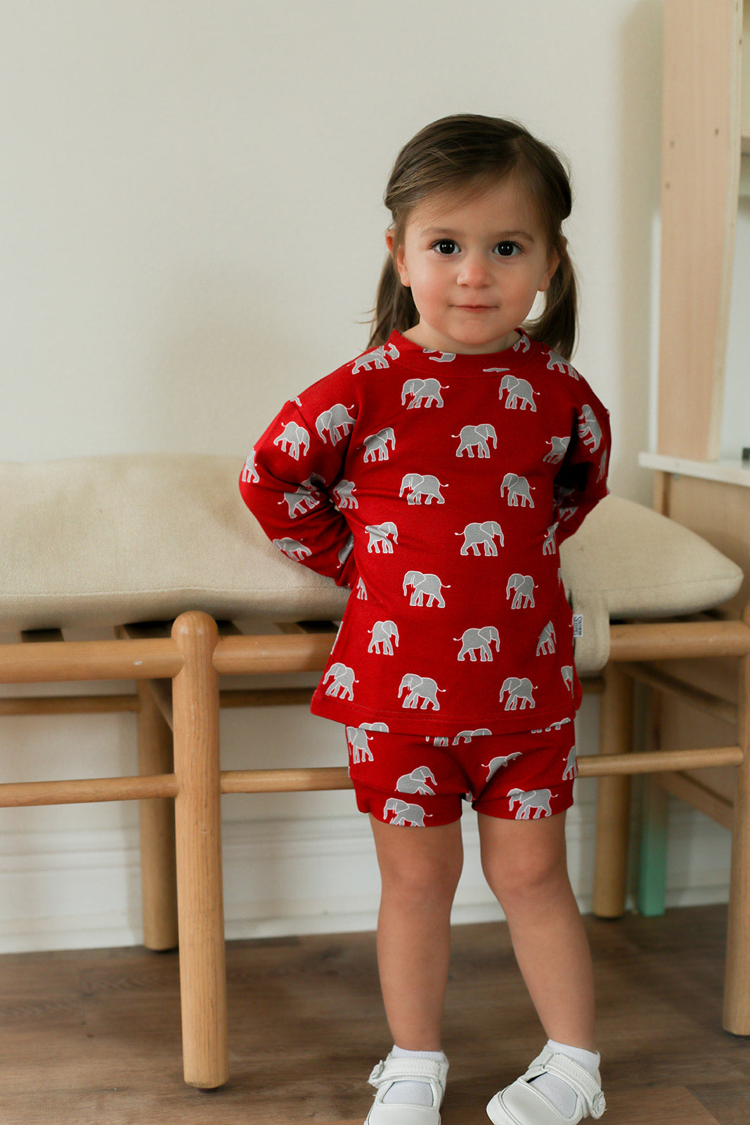 Elephant Bamboo Sweatshirt Set - Top & Bottom