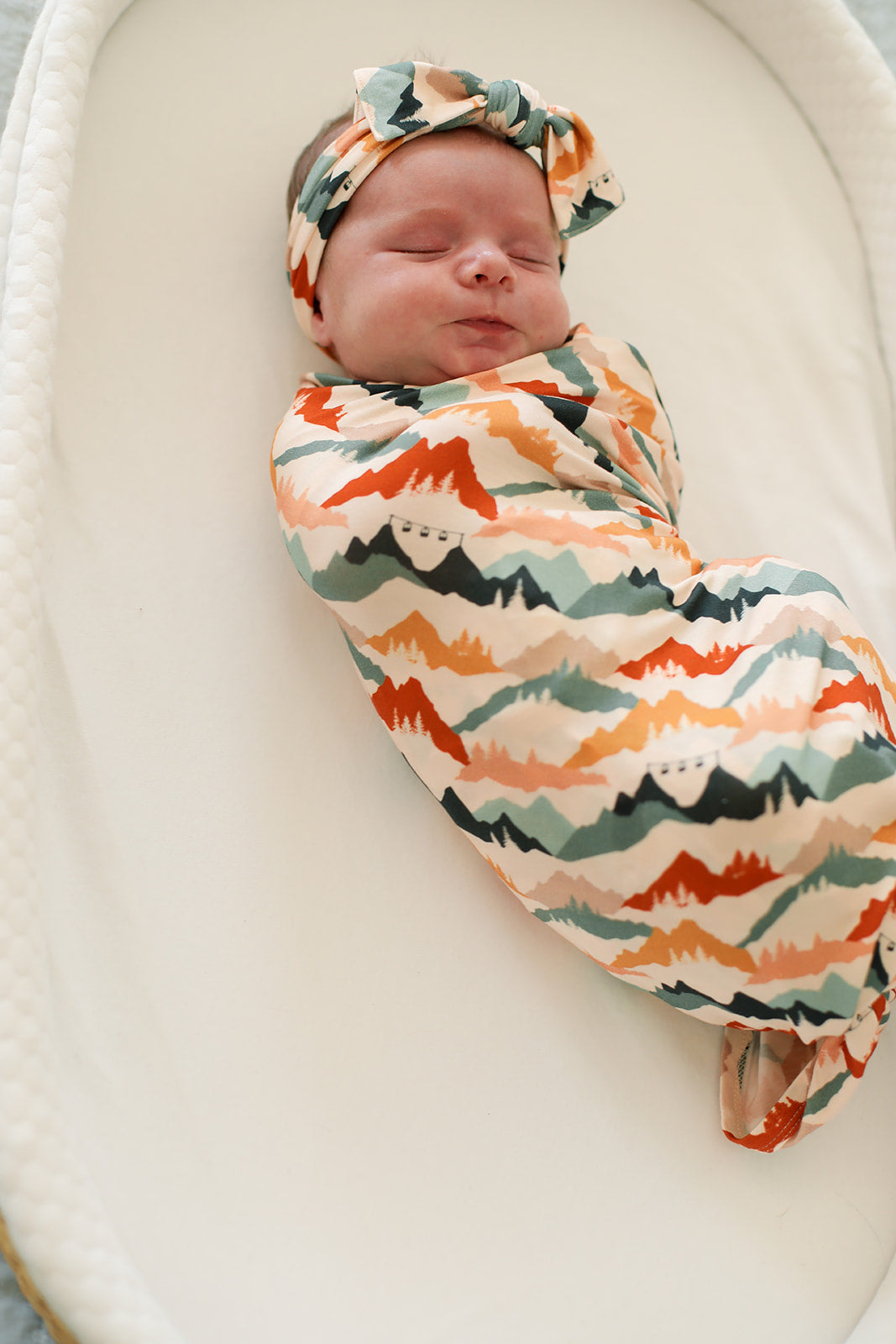 Mountain 2025 swaddle blanket