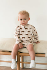 Load image into Gallery viewer, Tiger Bamboo Sweatshirt Set - Top &amp; Bottom
