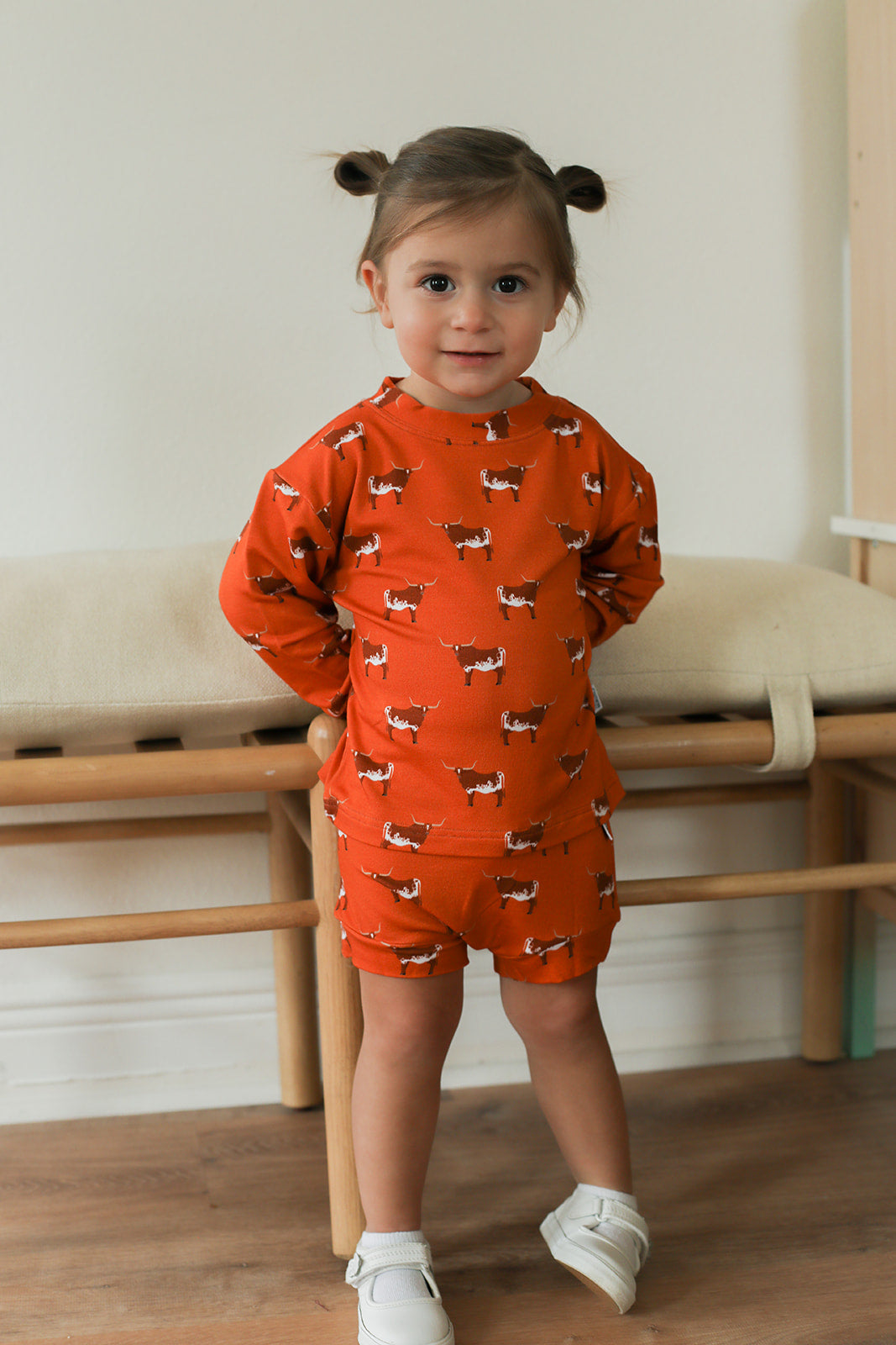 Longhorn Bamboo Sweatshirt Set - Top &amp; Bottom