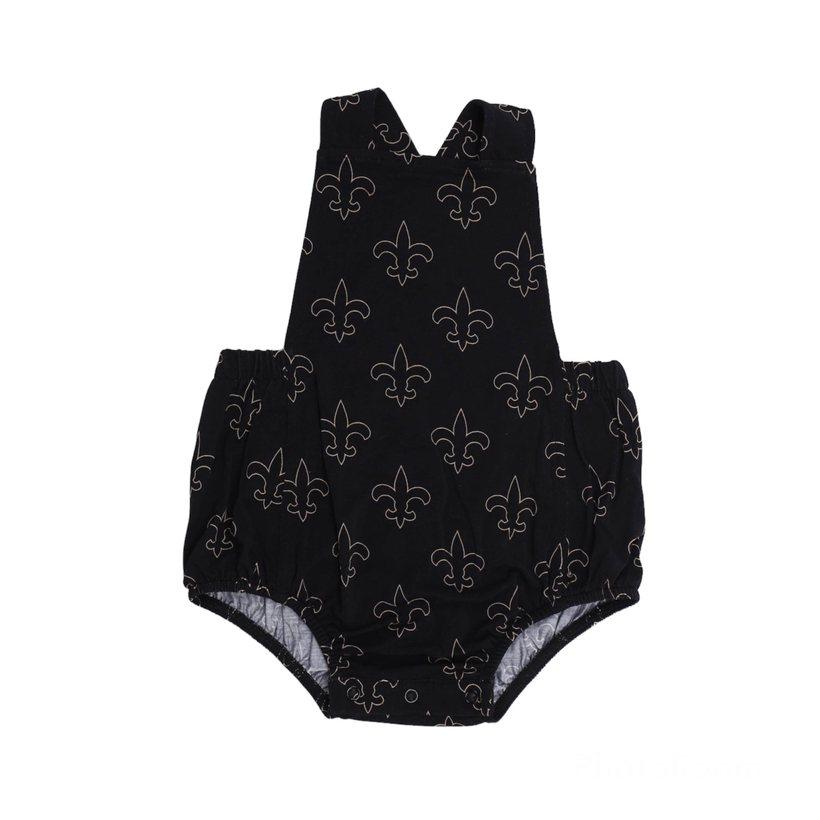 Fleur de lis Bamboo Sun Bubble with Adjustable Straps