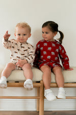 Load image into Gallery viewer, Tiger Bamboo Sweatshirt Set - Top &amp; Bottom
