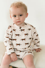 Load image into Gallery viewer, Tiger Bamboo Sweatshirt Set - Top &amp; Bottom
