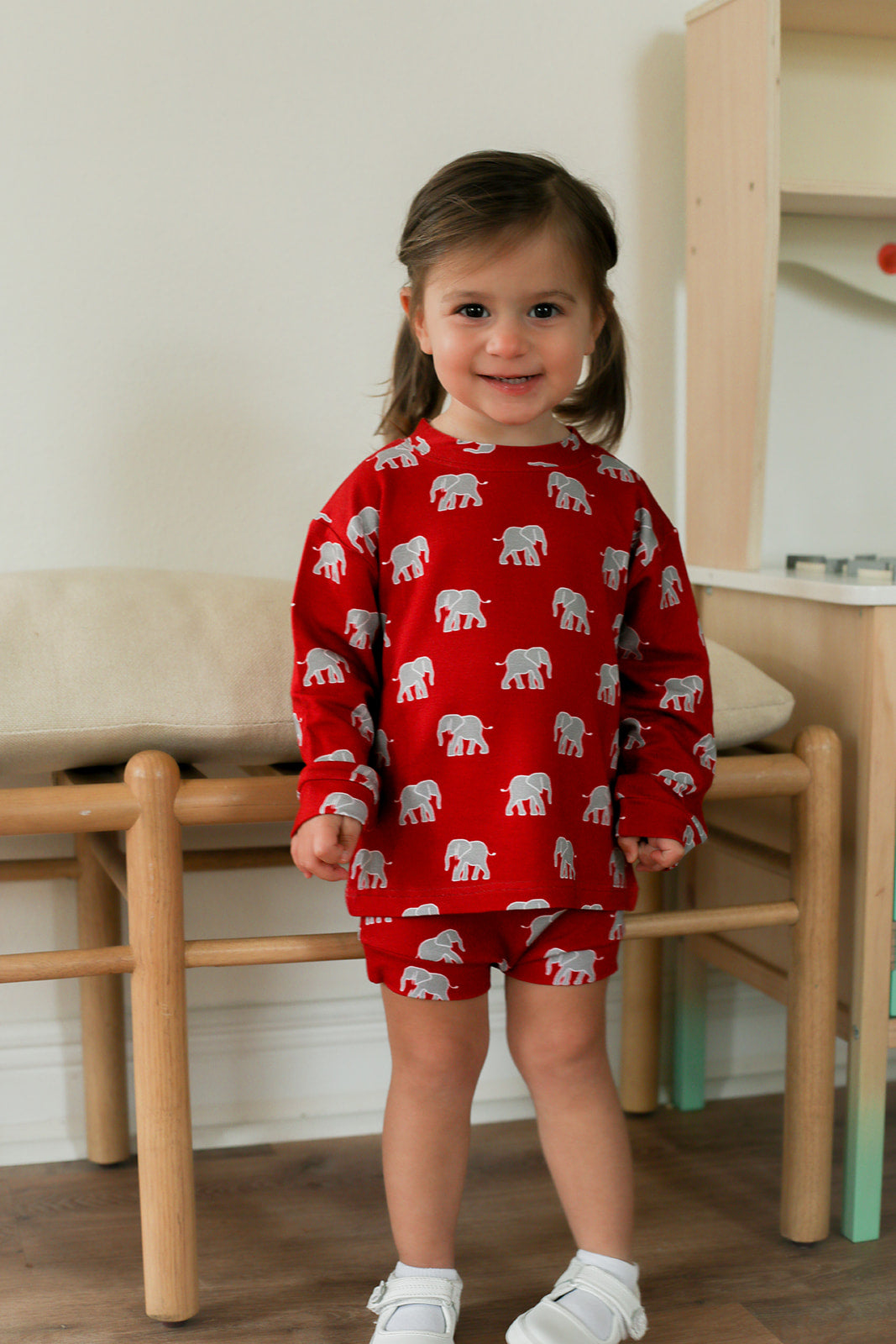 Elephant Bamboo Sweatshirt Set - Top & Bottom